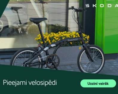 Atstāj auto servisā uz apkopi un iepazīsti Rīgu braucot ar velosipēdu! 