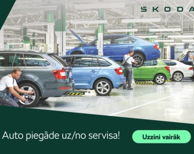 Auto piegāde uz/no servisa.