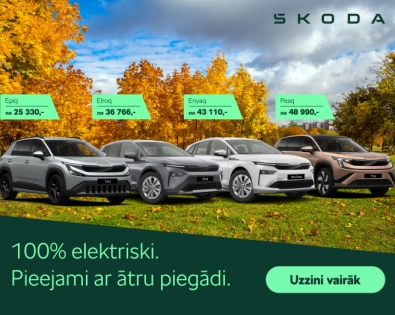Četri 100% elektriski auto! Epiq, Elroq, Enyaq, Peaq.