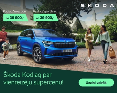Škoda Kodiaq par vienreizēju supercenu!