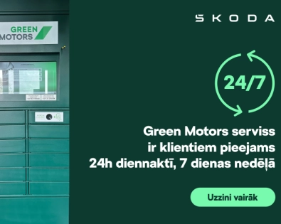 Green Motors serviss ir klientiem pieejams 24 stundas diennaktī, 7 dienas nedēļā.