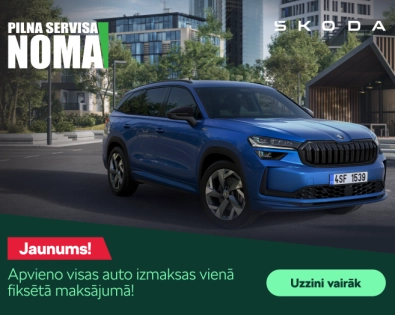 Pilna servisa noma. Viss iekļauts vienā prognozējamā mēneša maksā.