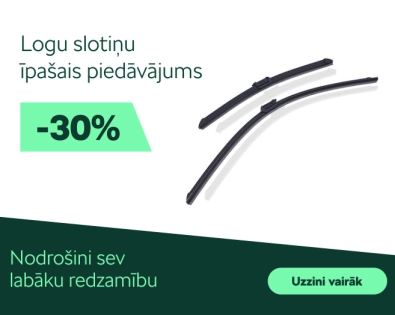 Oriģinālās logu slotiņas Tavam auto par supercenu!