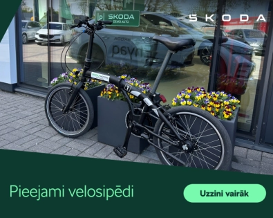 Atstāj auto servisā uz apkopi un iepazīsti Rīgu braucot ar velosipēdu!