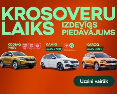 Kurš krossovers ir Tev vispiemērotākais - Kamiq, Karoq vai Kodiaq Phev?