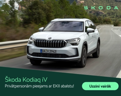 Škoda Kodiaq iV Plug-in hibrīds ar EKII finansējumu! Ieskaties, īpaši izdevīgi daudzbērnu ģimenēm!
