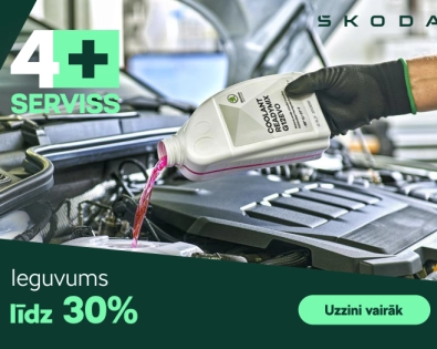 Izdevīgais piedāvājums servisa pakalpojumiem auto, kuriem virs 4 gadiem! Dāvinām arī mobilitātes garantiju veselam gadam!